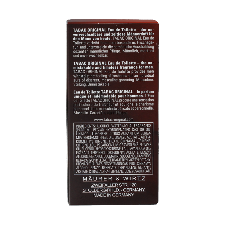 Tabac Original eau de toilette natural spray 30 Milliliter