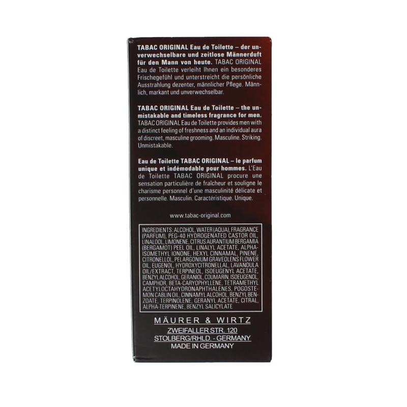 Tabac Original eau de toillette natural spray 50 Milliliter