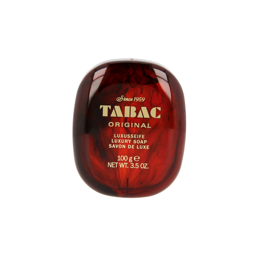 Tabac Original badzeep in plastic doosje 100 Gram