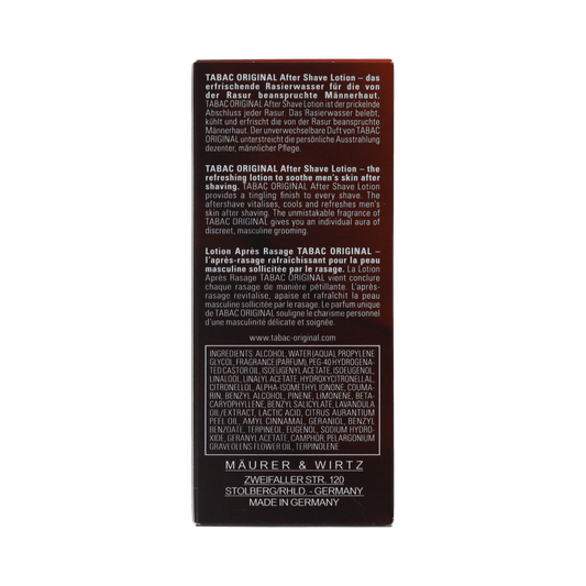 Tabac After shave lotion 50.00 Milliliter