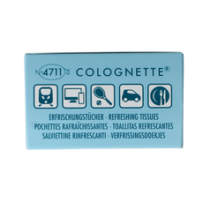 4711 Colognettes tissues lemon 10.00 Stuks