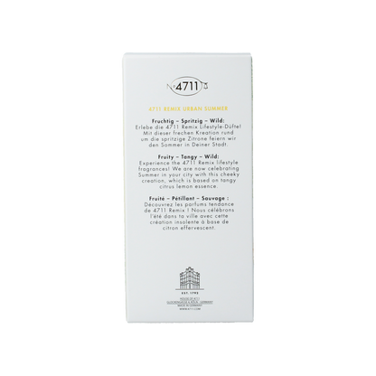 4711 Eau de cologne remix urban summer 100.00 Milliliter