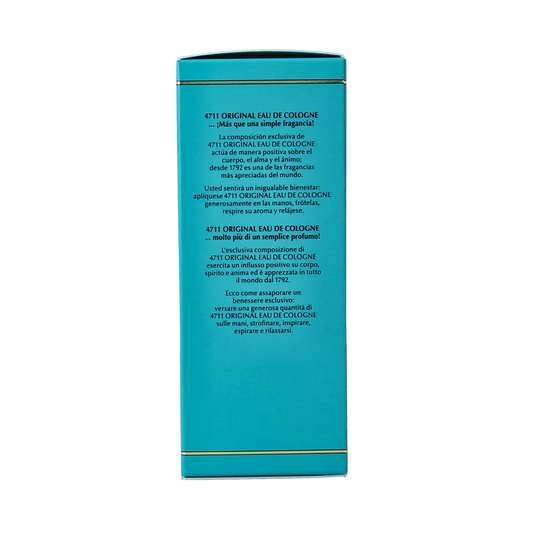4711 Eau de cologne molanus bottle 100.00 Milliliter
