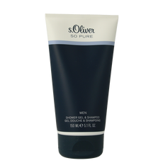 S Oliver So pure men showergel & shampoo 150.00 Milliliter