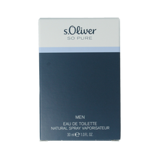 S Oliver So pure men eau de toilette 30 Milliliter