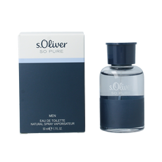 S Oliver So pure men eau de toilette 50 Milliliter