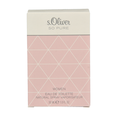 S Oliver Woman so pure eau de toilette 30.00 Milliliter
