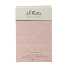 S Oliver So pure women eau de toilette 50.00 Milliliter