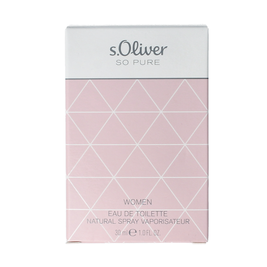 S Oliver Woman so pure eau de toilette 30.00 Milliliter