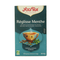 Yogi Tea Licorice mint bio 17.00 Zakjes