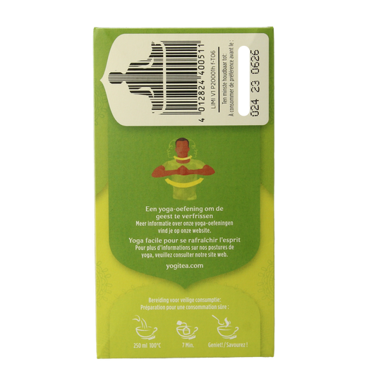Yogi Tea Lime mint bio 17.00 Zakjes