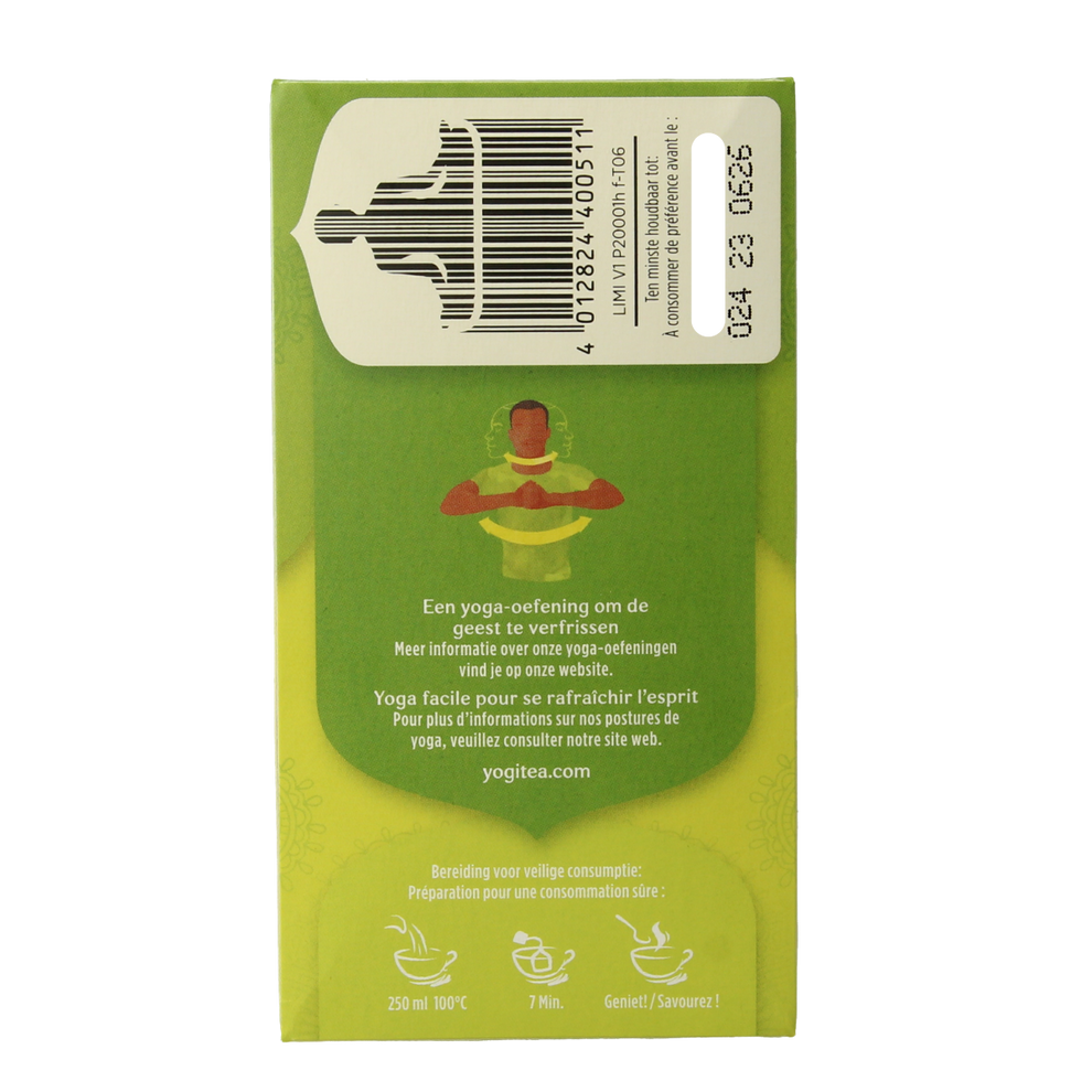 Yogi Tea Lime mint bio 17.00 Zakjes – AtHomePharma