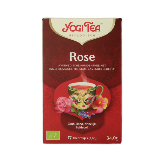 Yogi Tea Rose bio 17.00 Zakjes