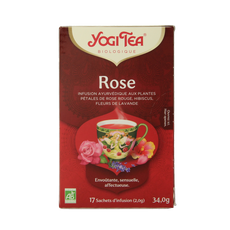 Yogi Tea Rose bio 17.00 Zakjes