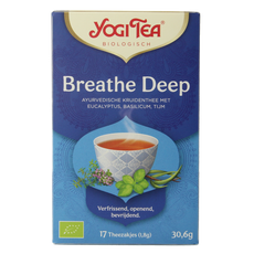 Yogi Tea Breathe deep bio 17.00 Zakjes