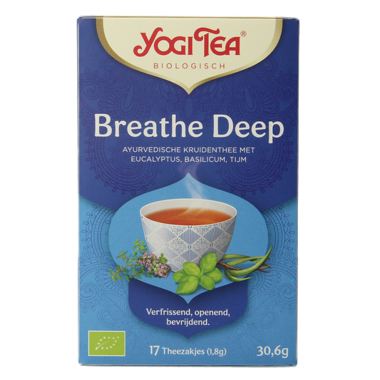 Yogi Tea Breathe deep bio 17.00 Zakjes