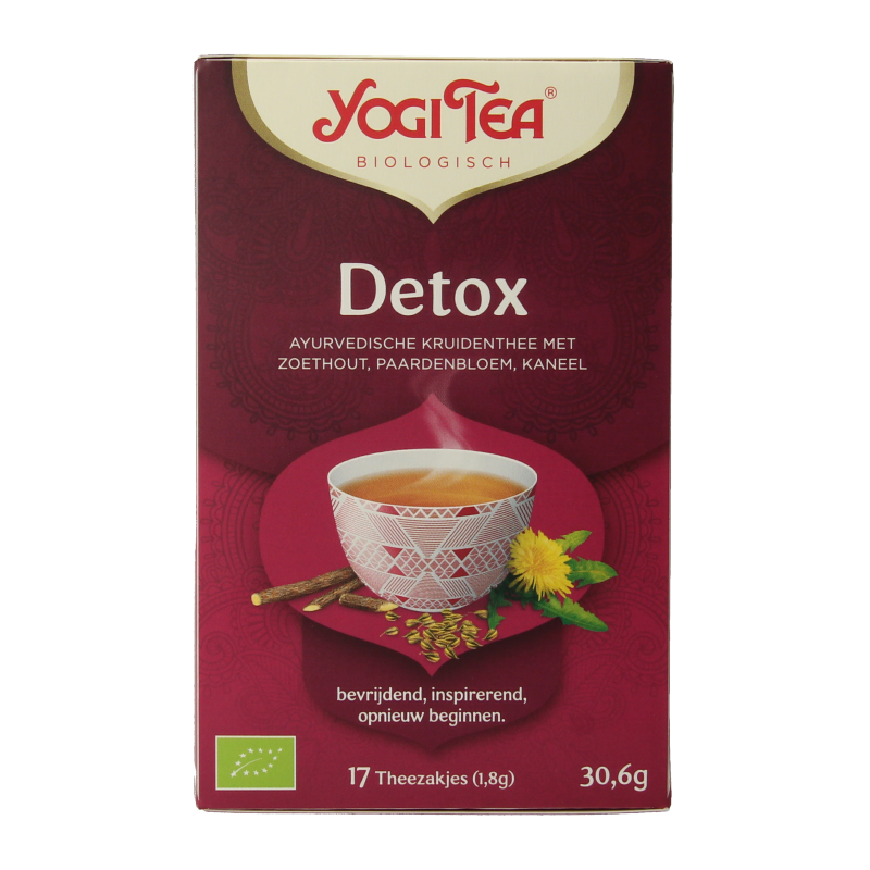 Yogi Tea Detox bio 17 Zakjes