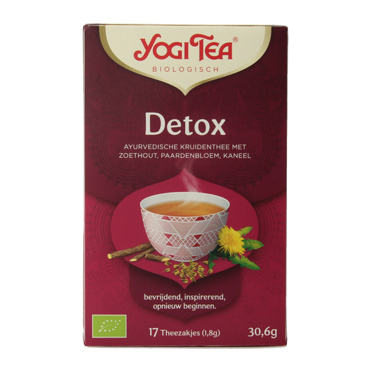 Yogi Tea Detox bio 17 Zakjes