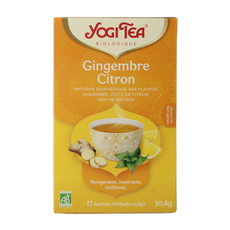 Yogi Tea Ginger lemon munt bio 17.00 Zakjes