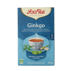 Yogi Tea Ginkgo bio 17.00 Zakjes