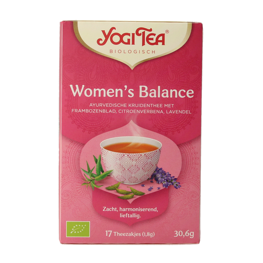 Yogi Tea Women's balance bio 17.00 Zakjes