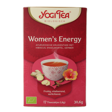 Yogi Tea Women's energy bio 17.00 Zakjes