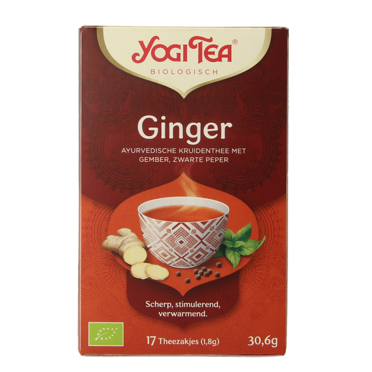 Yogi Tea Ginger bio 17.00 Zakjes
