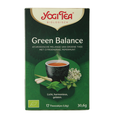 Yogi Tea Green balance bio 17.00 Zakjes
