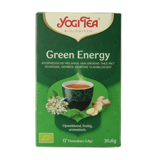 Yogi Tea Green energy bio 17.00 Zakjes
