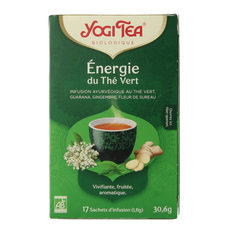 Yogi Tea Green energy bio 17.00 Zakjes