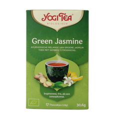 Yogi Tea Green jasmine bio 17.00 Zakjes
