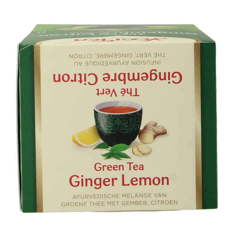 Yogi Tea Green tea ginger lemon bio 17 Zakjes