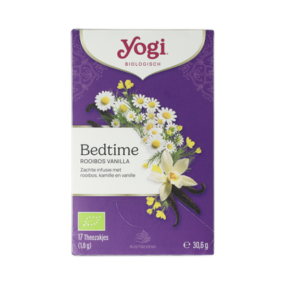 Yogi Tea Bedtime rooibos vanille bio 17.00 Zakjes