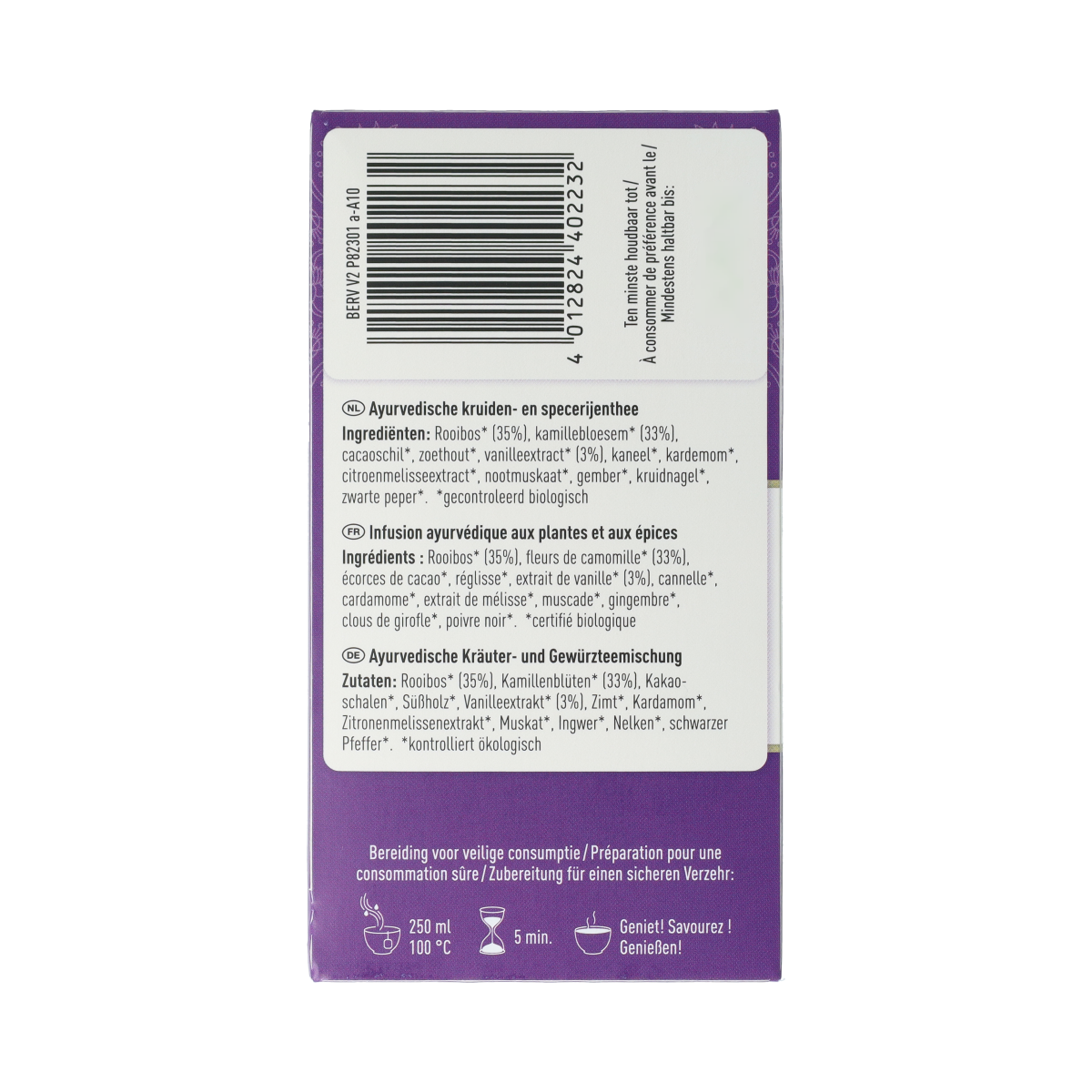 Yogi Tea Bedtime rooibos vanille bio 17.00 Zakjes