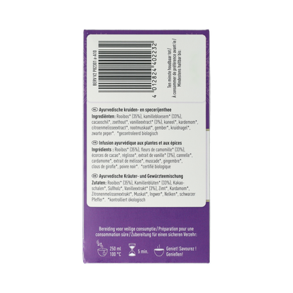 Yogi Tea Bedtime rooibos vanille bio 17.00 Zakjes