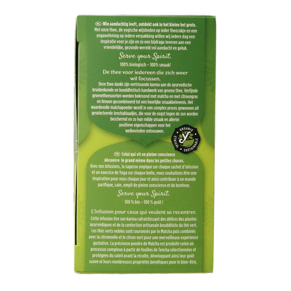 Yogi Tea Green tea matcha lemon bio 17.00 Zakjes