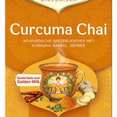 Yogi Tea Curcuma / turmeric chai tea bio 17.00 Zakjes