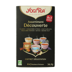 Yogi Tea Finest selection 6 x 3 stuks bio 18.00 Zakjes