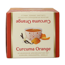 Yogi Tea Curcuma orange bio 17.00 Zakjes