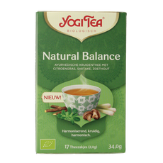 Yogi Tea Natural balance bio 17.00 Zakjes