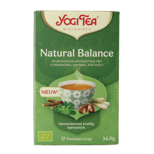 Yogi Tea Natural balance bio 17.00 Zakjes
