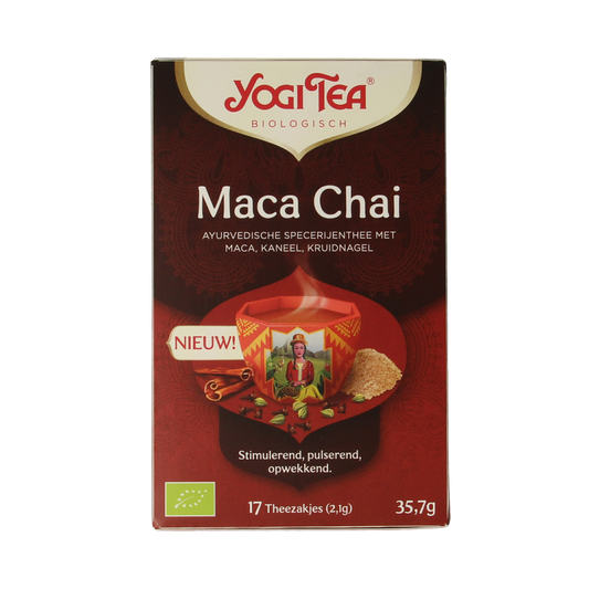 Yogi Tea Maca chai bio 17.00 Zakjes
