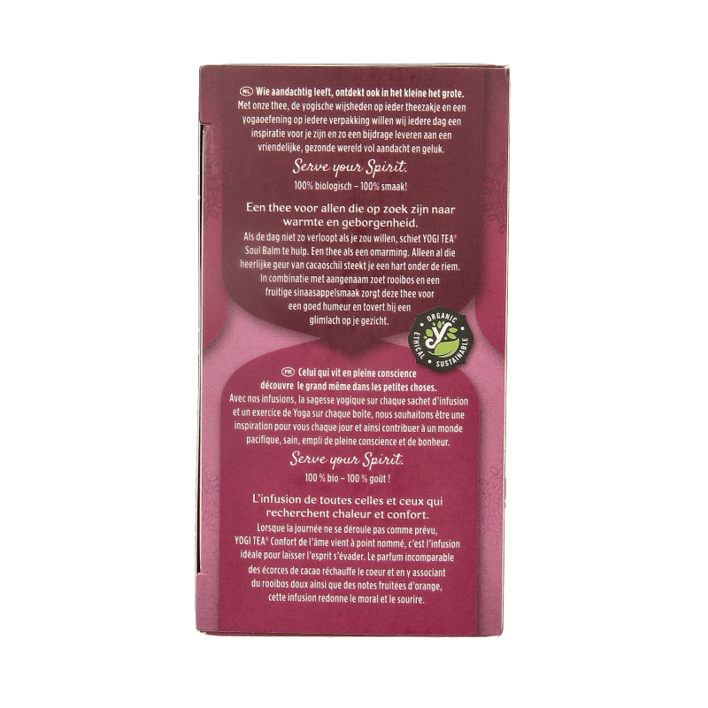 Yogi Tea Soul balm bio 17 Zakjes