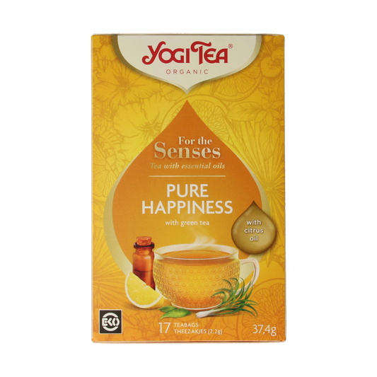 Yogi Tea Tea for the senses pure happiness bio 17 Zakjes