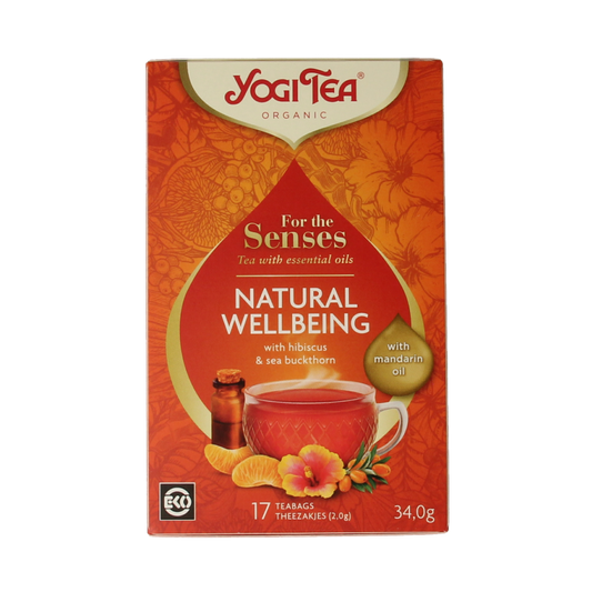Yogi Tea For the sence natural wellness bio 17 Zakjes