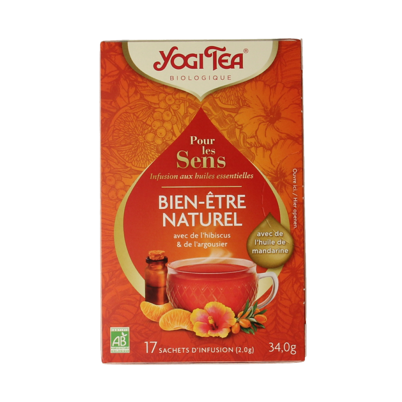 Yogi Tea For the sence natural wellness bio 17 Zakjes