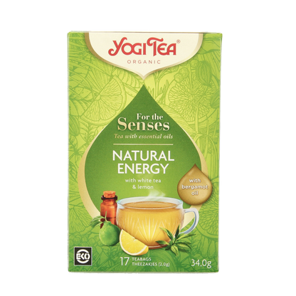 Yogi Tea For the sence natural energy bio 17 Zakjes