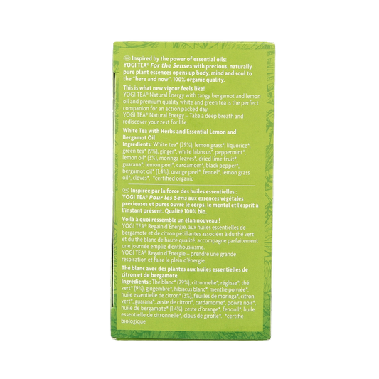 Yogi Tea For the sence natural energy bio 17 Zakjes