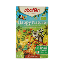 Yogi Tea Happy nature bio 17 Zakjes