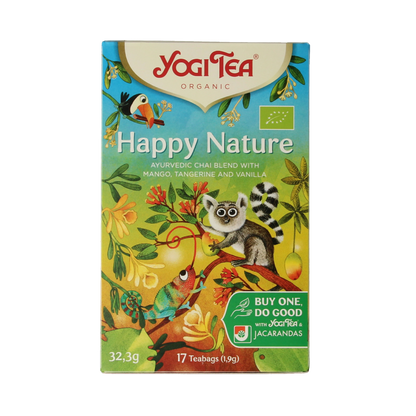 Yogi Tea Happy nature bio 17 Zakjes